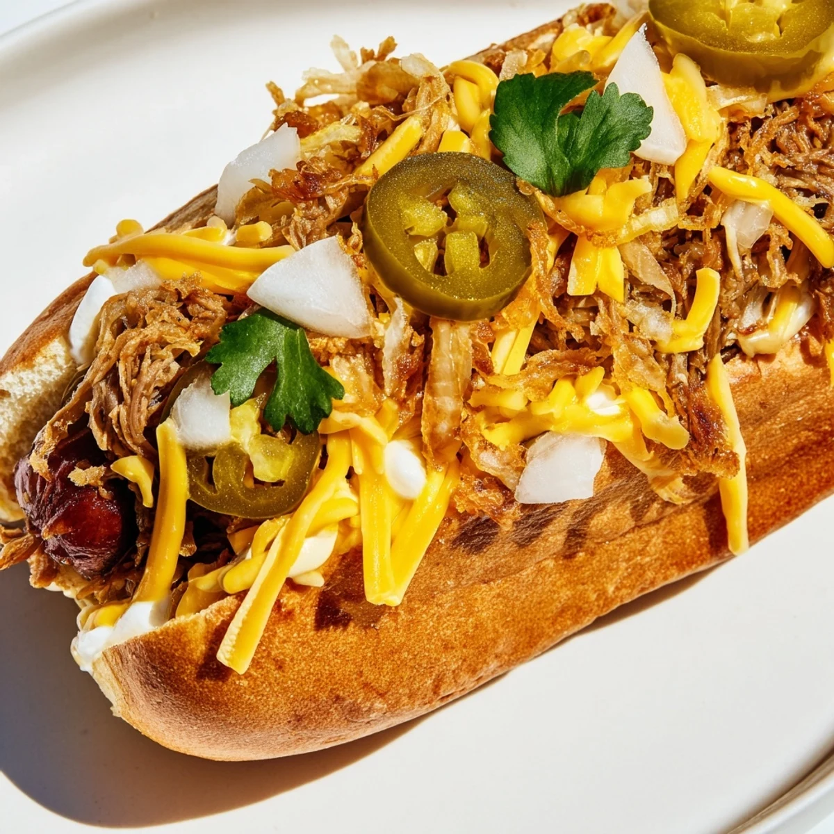 Sizzling beef franks on the grill, ready for a fun build-your-own hot dog bar.