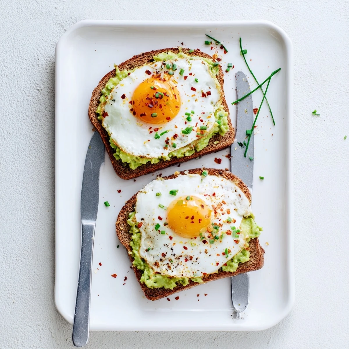 Simple avocado toast with egg recipe featuring warm bread, smooth avocado spread, and sunny side up egg
