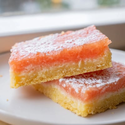 Grapefruit Bars with Citrus