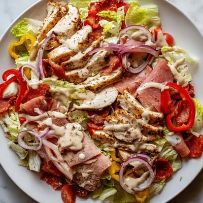 Italian Grinder Chicken Salad